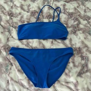 One shoulder bikini